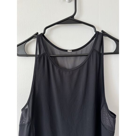 Lululemon Women's Black Sleeveless Mesh Sculpt Tank Top Size 6 Small - Picture 5 of 9